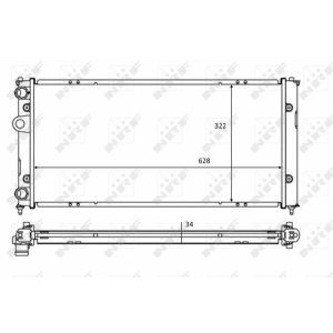 Kühler, Motorkühlung NRF 58386
