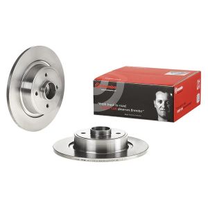 Disco de travão BREMBO 08B65017 atrás, completo, 1 Peça
