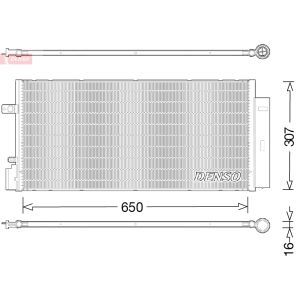 Condenseur (climatisation) DENSO DCN20024