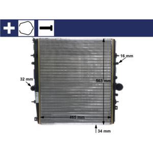 Arrefecedor do motor MAHLE CR 1436 000S