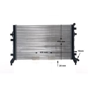 Arrefecedor do motor MAHLE CR 1382 000S