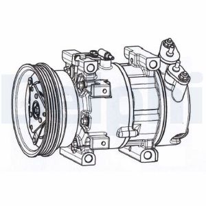 Compressor, ar condicionado DELPHI CS20533