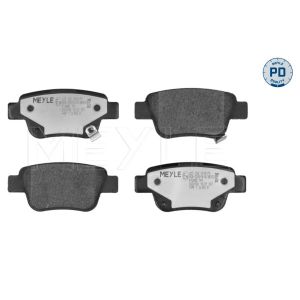 Bremsbelagsatz, Scheibenbremse MEYLE 025 236 2016/PD