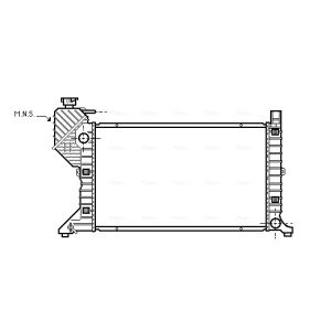 Radiateur moteur AVA COOLING MSA2183