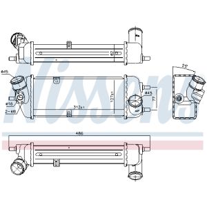 Intercooler NISSENS 96270