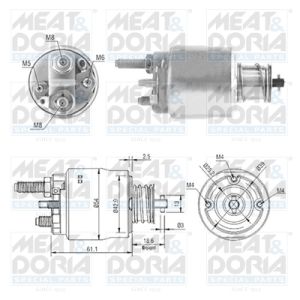 Magneettikytkin, startti MEAT & DORIA 46223