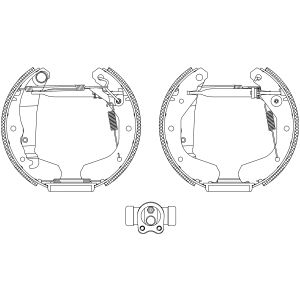 Jarrukenkäsarja Shoe Kit Pro TEXTAR 84033001