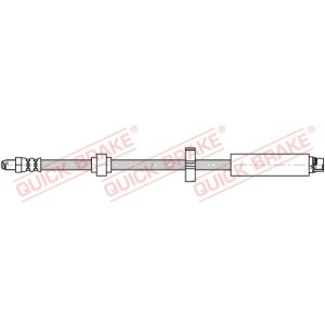 Flexible de frein QUICK BRAKE 32.818