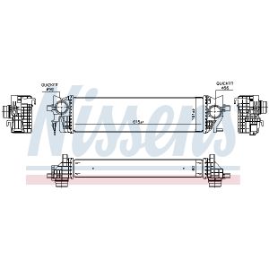 Intercooler NISSENS 96133