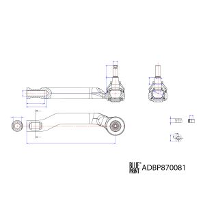 Spurstangenkopf BLUE PRINT ADBP870081
