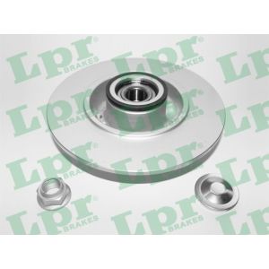 Disco de travão LPR R1076PRCA