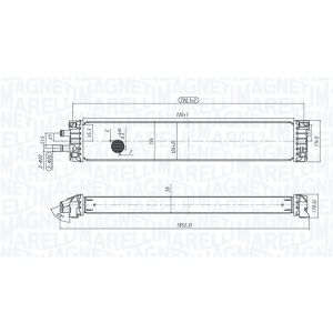 Raffreddatore motore MAGNETI MARELLI 351319206270