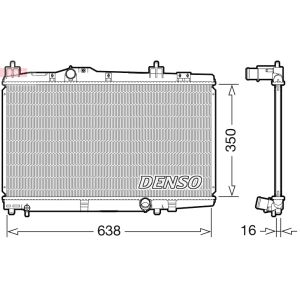 Arrefecedor do motor DENSO DRM50105
