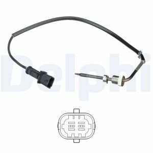 Sensor de temperatura dos gases de escape DELPHI TS30195