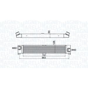 Intercooler MAGNETI MARELLI 351319204230