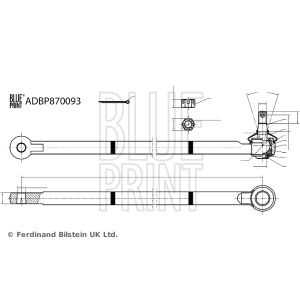 Spurstangenkopf BLUE PRINT ADBP870093