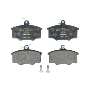Conjunto de pastilhas de travão TEXTAR 2057402, frente