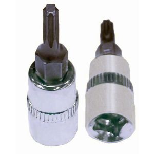 Ponta de chave de encaixe com furo de 1/4" TORX PROFITOOL 0X41508