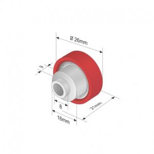 Rollo de techo CARGOPARTS CARGO-E237