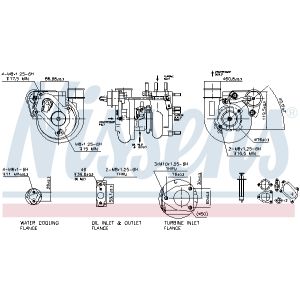 Supercharger, drukvulling NISSENS 93066