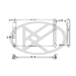Motorkühler KOYORAD PL312157