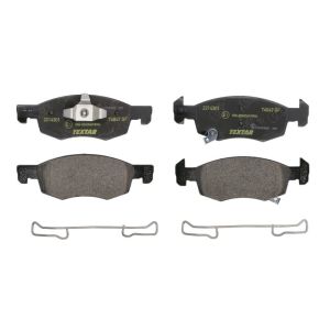 Bremsbelagsatz TEXTAR 2214301, Vorne