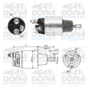 Interrupteur magnétique, démarreur MEAT & DORIA 46286