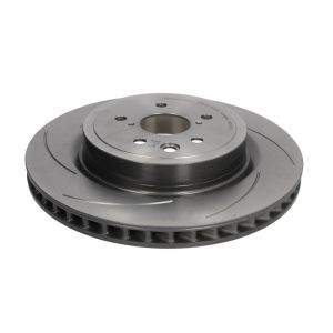 Disco de freno BREMBO 09C18111 hinten, ventilado , ranurado, altamente carbonizado, 1 Pieza