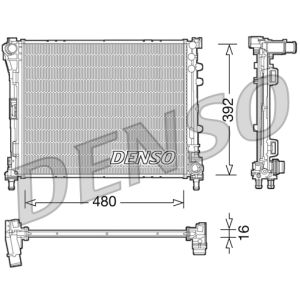 Arrefecedor do motor DENSO DRM09087