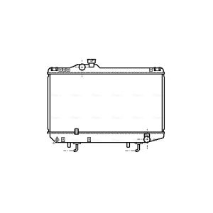 Arrefecedor do motor AVA COOLING TO2154