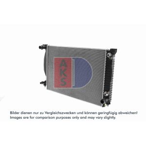 Motorradiateur  AKS DASIS 480068N
