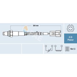 Sonda lambda FAE 77452