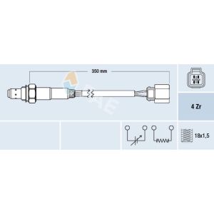 Sonda lambda FAE 77349