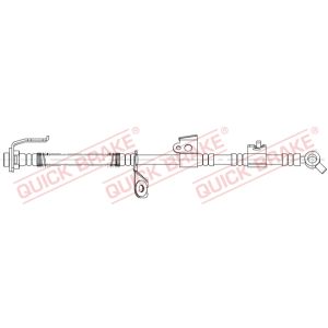 Flexible de frein QUICK BRAKE 58.889