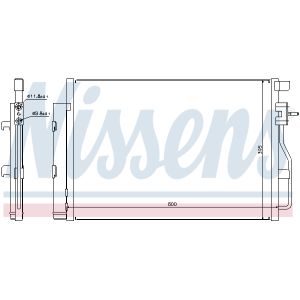 Condensator, airconditioning NISSENS 940246