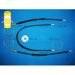 Kit di riparazione del regolatore del finestrino anteriore L/R (cavi) BLIC 6205-21-023812P