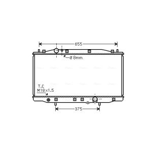 Motorkühler AVA COOLING HD2218
