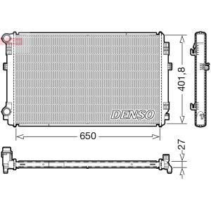 Radiateur, refroidissement du moteur DENSO DRM32048