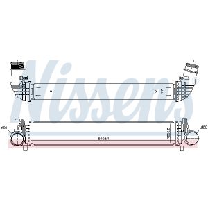 Intercooler NISSENS 961481