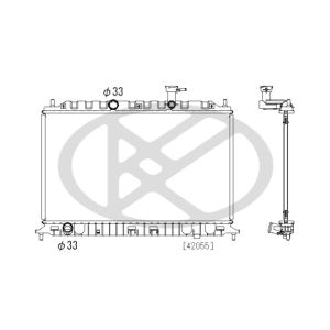 Raffreddatore motore KOYORAD PL822392
