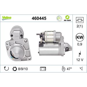 Motor de arranque VALEO 460445