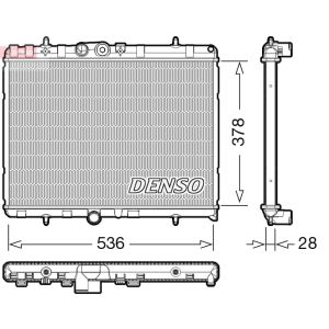 Arrefecedor do motor DENSO DRM07004