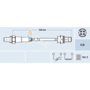Sonda lambda FAE 77277