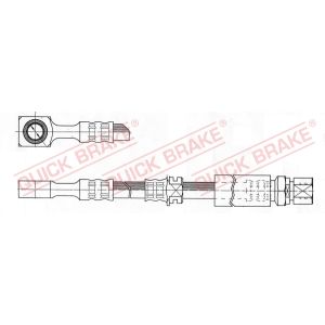 Bremsschlauch QUICK BRAKE 50.976