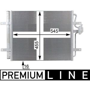 A/C-kondensor MAHLE AC 24 000P