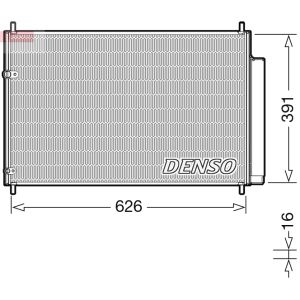 Lauhdutin, ilmastointilaite DENSO DCN50041