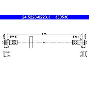 Flexible de frein ATE 24.5228-0223.3
