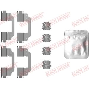 Kit de accesorios, pastillas de frenos QUICK BRAKE 109-0101