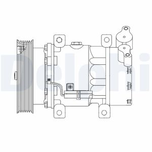 Compressor, ar condicionado DELPHI CS20523
