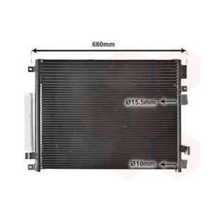 A/C-kondensor VAN WEZEL 07005093